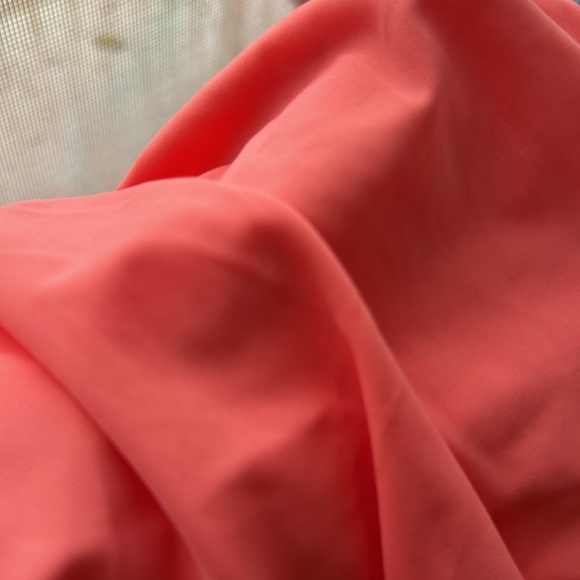 TOP ONLY - Tangerine / Coral Tankini top - Picture 8 of 9